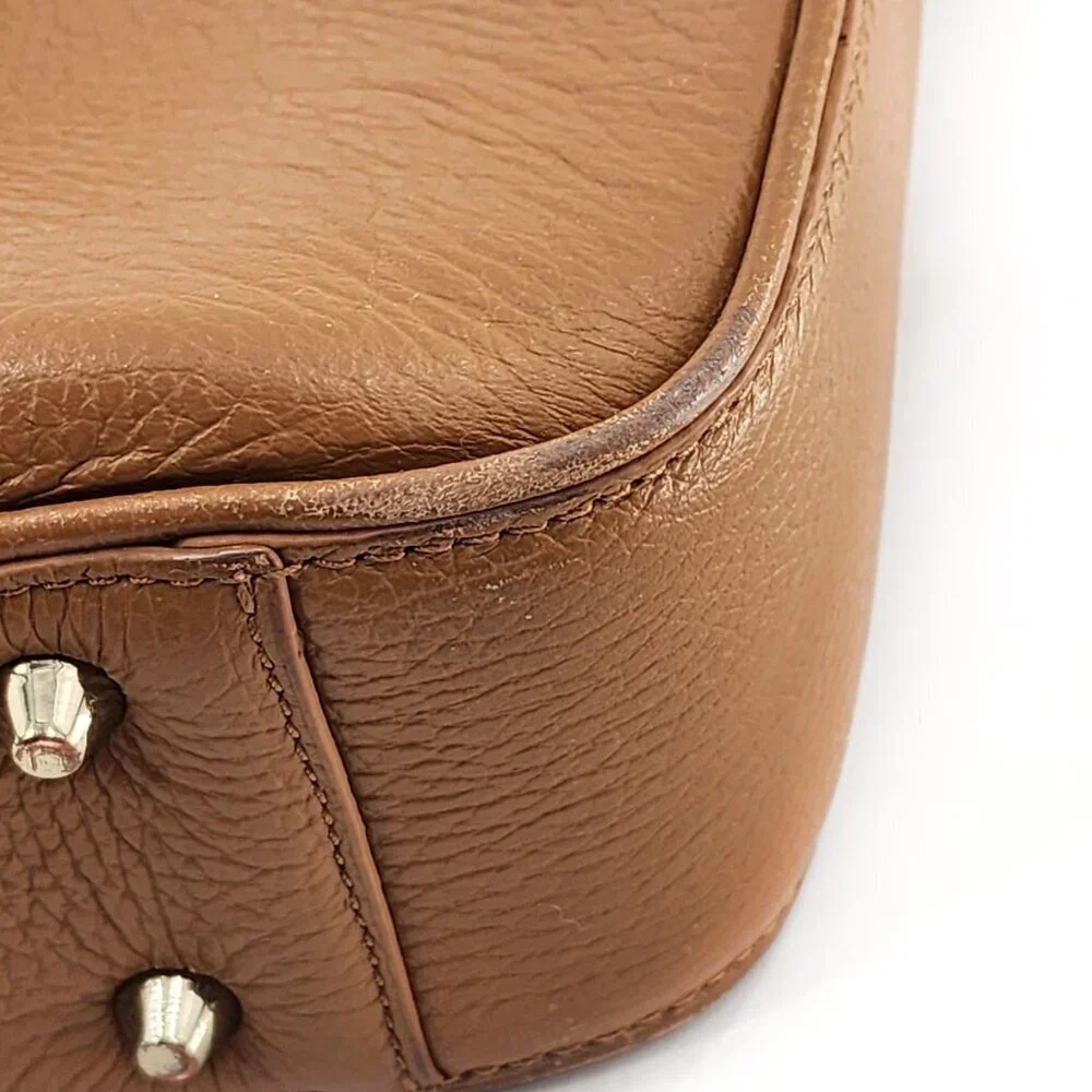 LDR Brands -‎ The Porter Leather Laptop bag Tan No Crossbody Strap